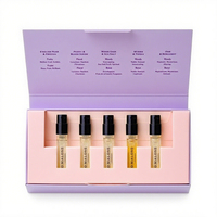 Logotipo personalizado 2ml 3ml 5ml Parfums Paquete de muestras Caja Juego de colección Caja de embalaje Juego de descubrimiento Embalaje