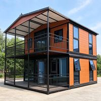 Module d'habitation préfabriqué pliable et extensible en conteneur, 2, 3 ou 4 chambres, 20ft ou 40ft