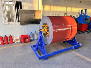 Desenrollador Manual Eficiente para Láminas de Acero con Capacidad para Flejes de Acero Galvanizado - Product Image 4