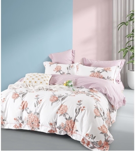 100% cotton bedsheet <span class=keywords><strong>SET</strong></span> Bông Duvet cover sets tùy chỉnh kích thước và gói - Product Image 3