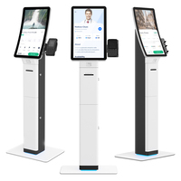 Kiosque à écran tactile incurvé élégant de 23,6 pouces avec système d'exploitation Android/Linux/Windows - Sur pied pour les magasins de détail et les restaurants
