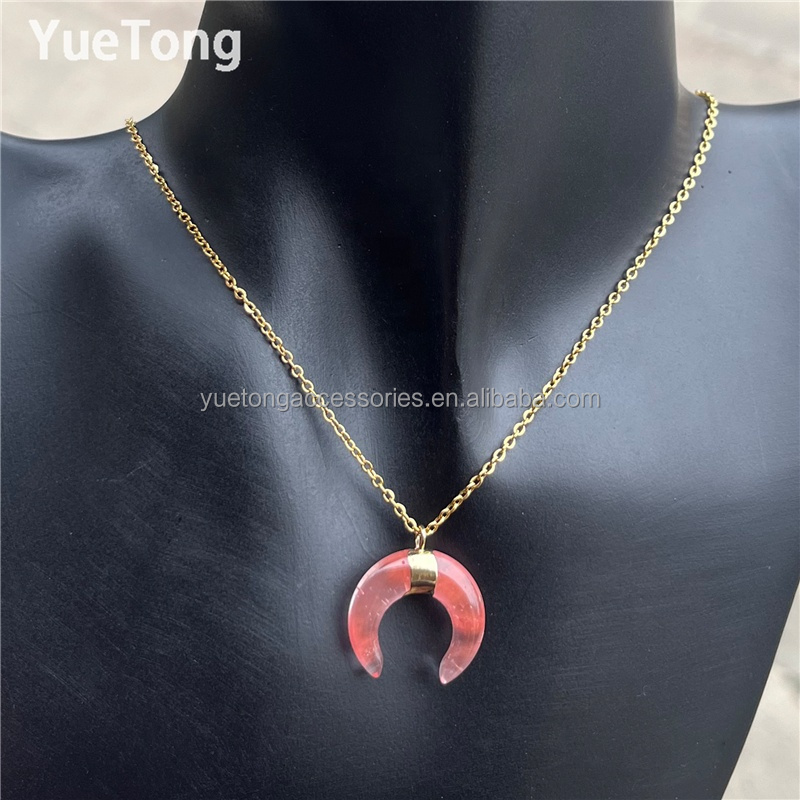 #6 Watermelon quartz- Gold