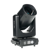 ZY Mini 380W pour ampoules halogènes DMX512, lumière de scène Sharpy à couleurs changeantes et à intensité variable pour DJ, discothèque, bar