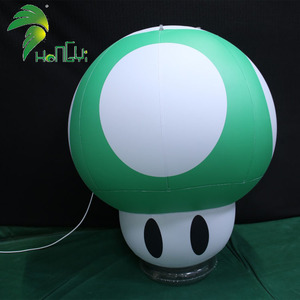 ของตกแต่งเห็ดยักษ์แบบเป่าลมตัวละครมาริโอแบบกำหนดเองสำหรับงานอีเวนต์ - Product Image 1