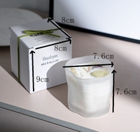 Bougie Parfumée Originale Spar en Forme de Cœur pour Fille, Cadeau d'Ambiance, Nouveauté