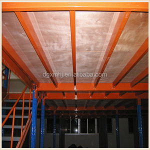 クラッキング鋼構造メザニンフロアシステム (ガードレールと階段付き) 工業用カスタムメザニンフロアシステム - Product Image 3