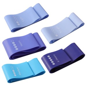 Bandas <span class=keywords><strong>de</strong></span> Resistencia <span class=keywords><strong>de</strong></span> Alta Calidad, 100% Látex Elástico, con Logotipo Personalizado para Fitness y <span class=keywords><strong>Pilates</strong></span> - Product Image 3