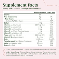 Multi-vitamine rétinol gomme vitamine A supplément pour Anti-âge brillant et jeune cheveux peau et ongles vente en gros OEM