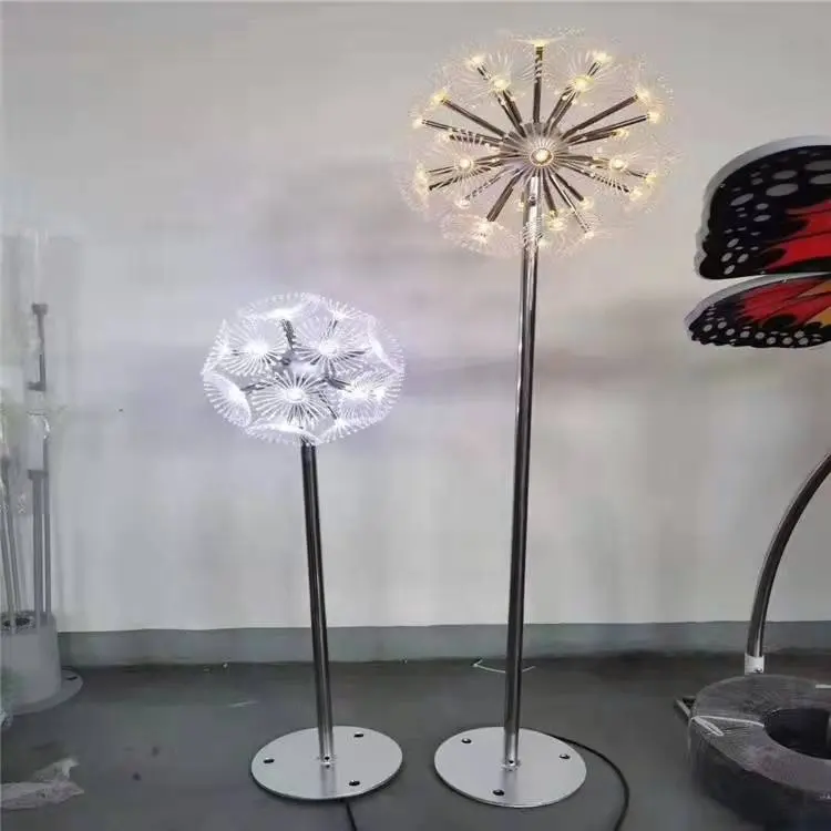 Model Accessoires 2022 Xmas Bomen Led-verlichting Binnen Xmas Zonne-verlichting Zaklampen Led Zonne-energie Paardebloem Lamp