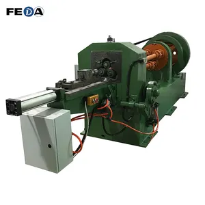Máquina automática para fabricar tuercas de hierro, máquina de roscado de barras de refuerzo, FD-30D