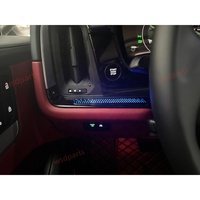 Kit d'éclairage d'ambiance LED pour Porsche Cayenne 2024-2027, garniture de tableau de bord, couvercle de klaxon, lampe de boîte de rangement de levier de vitesse