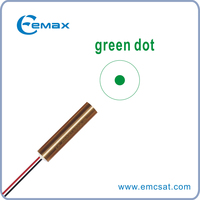 Pointeur laser à distance de 40 mW, diamètre 9 mm, module laser à point vert
