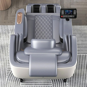 OEM ODM Black Message Chair <b>Zero</b> <b>Gravity</b> Shiatsu <b>Recliner</b> 9d Q1 2024 Chair Q1 - Product Image 3
