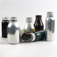 Punto de fábrica 50ml100ml150ml 250ml 500 Ml Beber Cerveza Botellas de hilo de aluminio con botella de recubrimiento de grado alimenticio