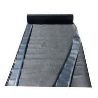 Feutre de toiture de la marque Jianda, SBS/PP/Polyester, bitume modifié, résistant aux UV, membrane respirante écologique, certifié CE, rouleaux de 25 m