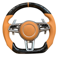 Le volant en fibre de carbone personnalisé à vente chaude convient à une utilisation directe sur Porsche Cayenne Macan Panamera 718 911 991.2 992.1