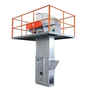 YUDA Silo Grain Bucket Conveyor Elevator 304 Stainless Steel Bucket Elevator For Sale