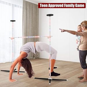 Disco volador LED luz juguete al aire libre para niños adultos brillante oscuro patio trasero carnaval playa césped fiesta bolsa de transporte usuario <span class=keywords><strong>Limbo</strong></span> juegos - Product Image 5