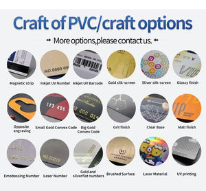 ओम हॉट सेलिंग मैट ब्लैक गोल्ड खाली पीसी प्लास्टिक व्यवसाय कार्ड चुंबकीय पट्टी के साथ उपहार कार्ड - Product Image 6