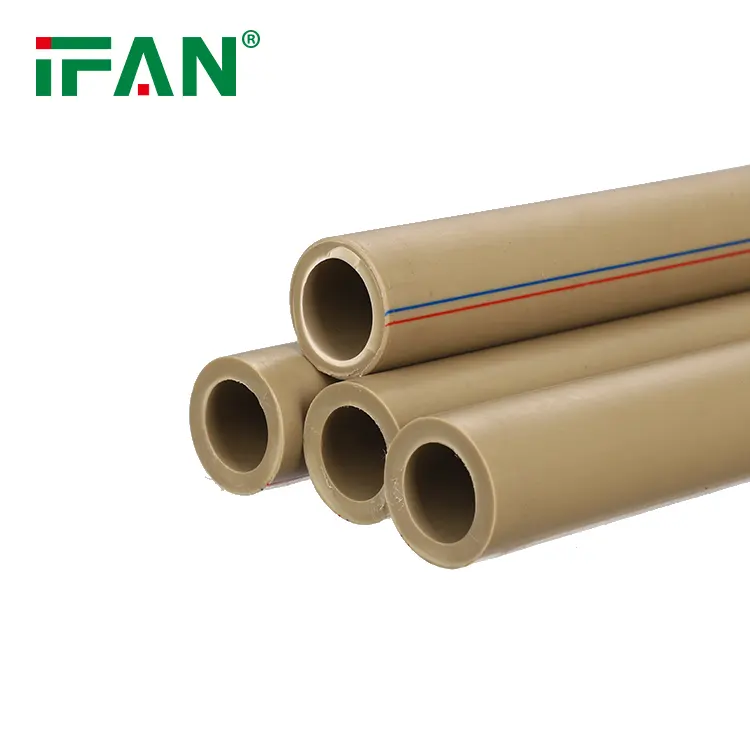 IFAN hot sale factory price 20 mm-160 mm quality coffee OEM ODM hot & cold water supply ppr pipe plastic tube water pipe