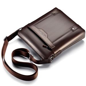 Popular Customized Logo Business Waterproof PU Leather <strong>Shoulder</strong> Bag Classic Vintage <strong>Messenger</strong> Bag Sling Bag - Product Image 5