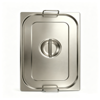 Conteneur Gastronorm en acier inoxydable 304, modèle S24081803 de la marque SIR, bac alimentaire GN, traitement de surface personnalisé pour la restauration et la cuisine