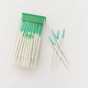 Cuidado diario superventas logotipo personalizado palillo de dientes de plástico flexible cuidado dental suave de goma de silicona palillos dentales para limpieza de encías - Product Image 2