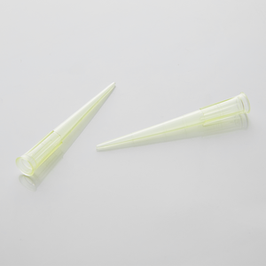 Pipettes universelles de laboratoire transparentes et jaunes compatibles 20/100/200uL filtre en rack stérile OEM disponible - Product Image 2