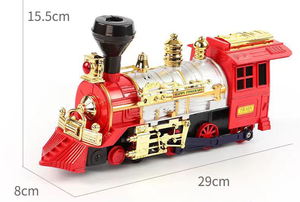 क्रिसमस बिजली क्लासिक धूम्रपान ट्रेन हो पैमाने पर मॉडल ट्रेन लोकोमोटिव खिलौने HN910931 - Product Image 2