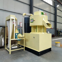 Machine à granulés de biomasse multi-usages 1-5TPH pour la production de granulés de combustible et d'aliments pour animaux à partir de déchets agricoles, de bois et de paille