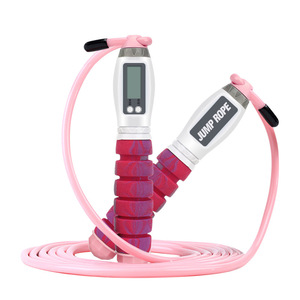 Cuerda para Saltar con Contador, Cuerda para Saltar con Contador de Velocidad Ajustable, Equipo de Ejercicio Digital - Product Image 1