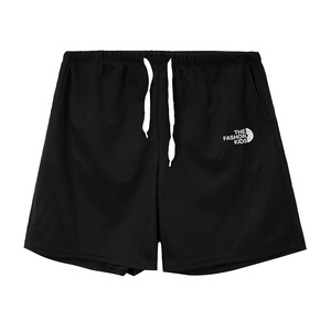 Set Sportivo Casual per Adulti con Logo Personalizzato Stampato, Traspirante 100% Poliestere, Maglietta Bianca a Maniche Corte e <span class=keywords><strong>Pantaloncini</strong></span> Neri, Completo 2 Pezzi - Product Image 3