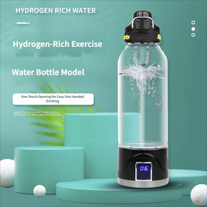เหยือกน้ำไฮโดรเจนความจุขนาดใหญ่ ความเข้มข้นสูง ขวดน้ำพกพาสำหรับเล่นกีฬา ผลิตด้วยกระบวนการอิเล็กโทรไลซิส ให้ประจุลบ 1000 มล. - Product Image 4