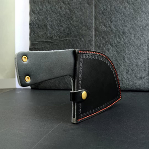 Protectores de cuchillos de cuero Estuche de transporte Cubierta de cuchillo de <span class=keywords><strong>chef</strong></span> Estuche de cuchillos para carnicero Funda de cuero con lazo para cinturón - Product Image 3