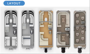 2025 <span class=keywords><strong>Europe</strong></span> approuvé <span class=keywords><strong>luxe</strong></span> personnalisé ponton bateau hors-bord moteur flottant artisanat pour la famille divertissement pêche loisirs soudé - Product Image 4
