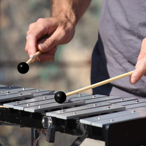 Tambor Glockenspiel y xilófono Palos portátiles Batidores <span class=keywords><strong>Marimba</strong></span> Mallet <span class=keywords><strong>Instrumento</strong></span> musical Accesorio - Product Image 5