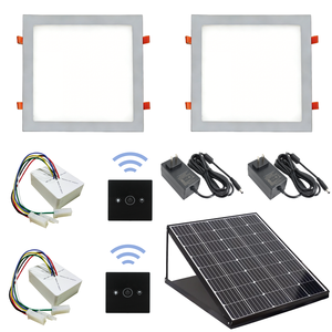 Solar LED Skylight 50W 2 Pieces of 300mm Solar Adjustable With Radar <b>Sensor</b> <b>Indoor</b> Home and Office Ceiling <b>Lights</b> 50W 300mm*2 50 - Product Image 4