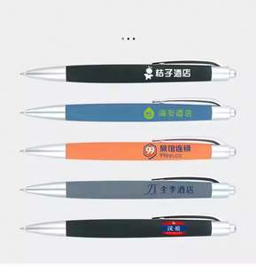 Nouvelle promotion : stylos à bille en métal bon marché avec impression personnalisée, logo de marque, fabricant de stylos à bille, cadeau - Product Image 5