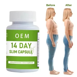 Aeglewell OEM Private Label Pure Natuurlijke 14 Dagen Afvalcapsules Natuurlijke Chinese Dieetpillen Vetverbranding Gewichtsverlies Slankmakende Capsules - Product Image 1