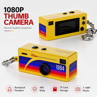 Cámara de acción G6 1080P tipo llavero, mini grabadora portátil para mochila, cámara HD con filtro de video, compatible con tarjetas TF