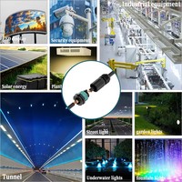 Connecteur d'alimentation M28 pour l'aviation, étanche IP68, en cuivre, 3 broches mâle-femelle, 50A 1000V, vente en gros du fabricant
