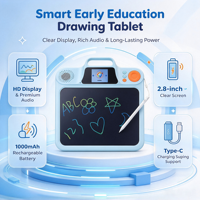Tablette d'apprentissage éducative multifonctionnelle intelligente AI pour enfants, supporte l'emballage personnalisé, jouet pour enfants