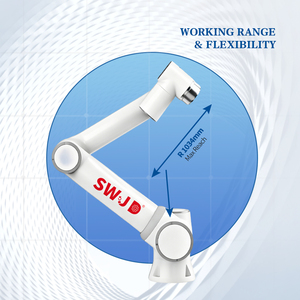 Brazo Robótico SWJD de 6 Ejes, Carga Útil de 16 kg, Robot Colaborativo con Alcance de 1034 mm para Líneas de Producción de Alta Densidad - Product Image 5