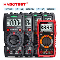 Habotest HT113 Manual Digital Multimeter Low Price 600V DMM Tester Tool for Mobile Phone & Car Repair Best Sale