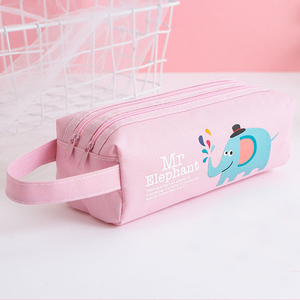 儿童铅笔盒，可定制印花，大容量布质书包，适合学习用品 - Product Image 3