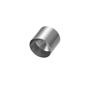 Stainless Steel <b>Rope</b> End Cap Round Metal Plated For <b>Bracelet</b> Necklace Milanese Chain 800 Silver Finish - Product Image 1