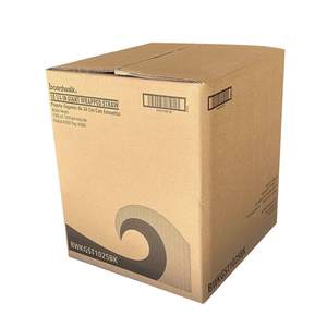 Boardwalk 10.25\" Black Polypropylene <b>Drinking</b> <b>Straws</b> Individually Wrapped Giants Case of 1,200 - Product Image 1