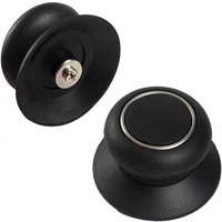 Bouton universel en bakélite, bouton en acier inoxydable, différents types de boutons pour couvercles de casseroles, couvercle en verre de 28 cm, Tampa De Vidro