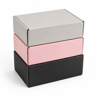 Boîte d'expédition en papier kraft biodégradable avec logo personnalisé, boîte d'expédition durable pour colis express, pour petites entreprises