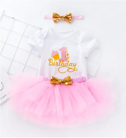 vestidos de ninas Baby Girl Princess Clothes Children Party Wedding Dress Lace Boutique happy birthday dresses for girls